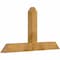 Ekena Millwork Portland Rough Sawn Timber Gable Bracket, Western Red Cedar, 60"W x 32"H x 4"D x 6"F, 13/12 Pitch GBW060X32X0406POR00RWR - alternate 4